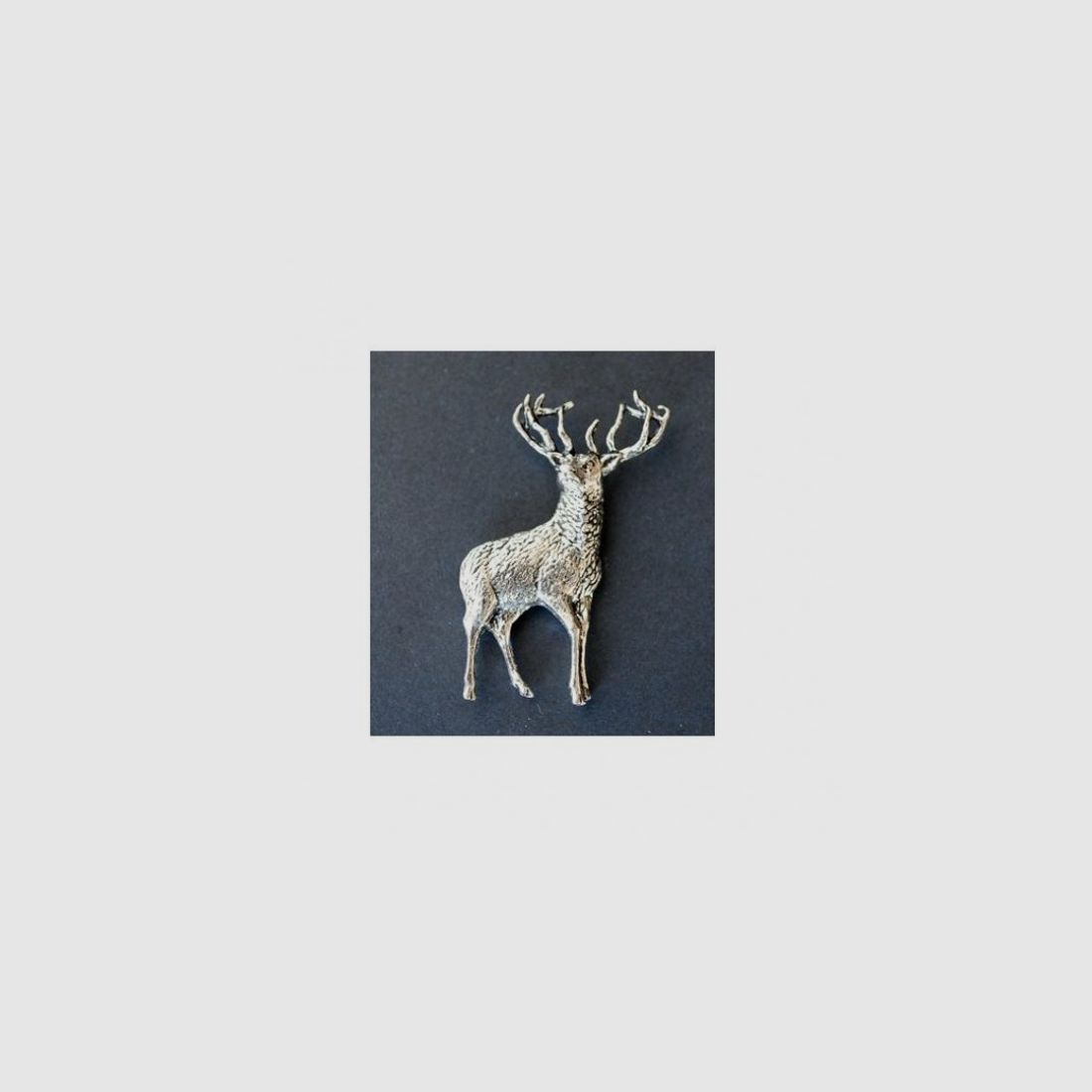 Pin edelhert handgemaakt 3-4 cm Engeland