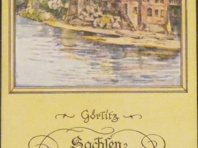 SHELL Straßenkarte Nr.13 Sachsen Schlesien, um 1935