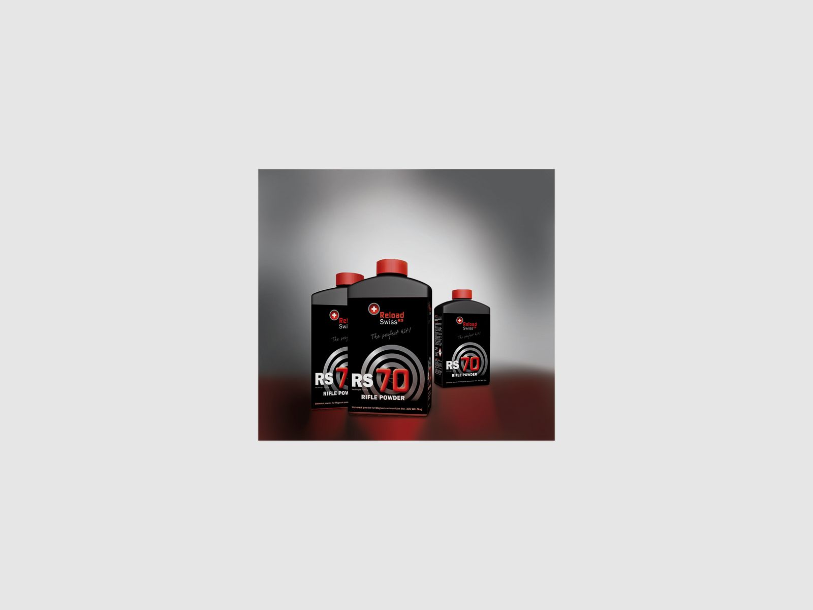 Reload Swiss Pulver RS70, Dose à 1 Kg