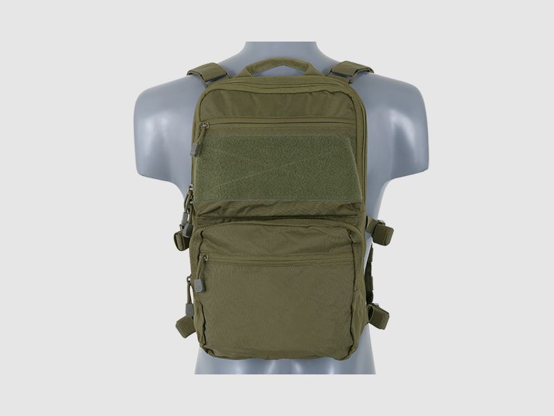 Backpack w/ MOLLE Front Panel - Olive [8FIELDS]