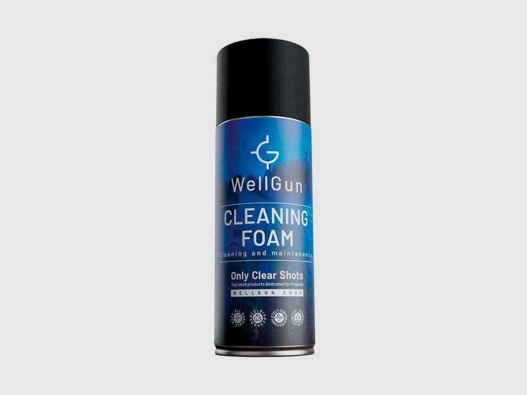 BIOLOGISCH ABBAUBARE REINIGUNGSSCHAUM 400 ML FÜR WAFFEN WEELGUN