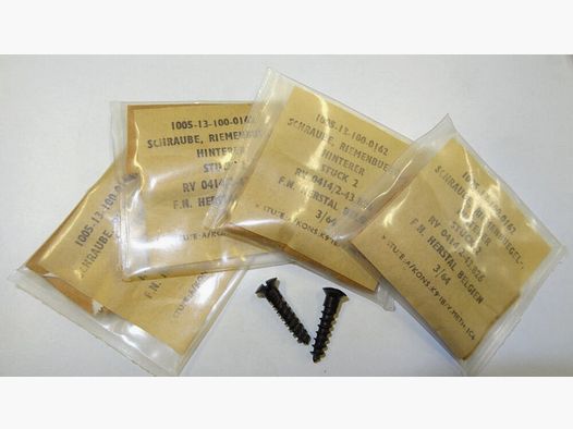OVP, screws for rear strap brackets (supply no. 1005-13-100-0162) for FN Fal, G1, STGW58