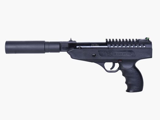 BO ;Fabrikant Langley Silencer Zwart 4,5mm - Luchtdruk Veerdruk | Knikloop