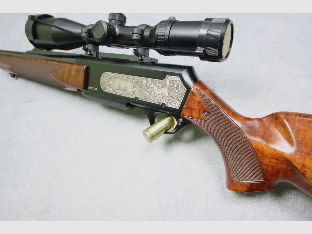 FN Browning BAR (Browning Automatic Rifle) BAR MK2 "Safari Lightweight" mit Gravur Capece