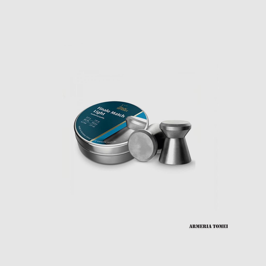 GESCHOSSE DRUCKLUFT – H&N SPORT FINALE MATCH LIGHT 4.50mm 0.51g/7.87gr (500 STK)