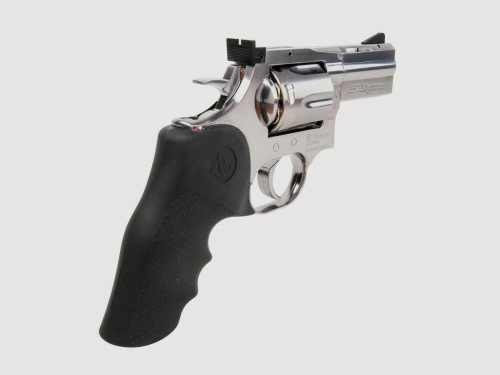 Dan Wesson 715 2,5" .177 Silber 4,5mm Druckluft Co2