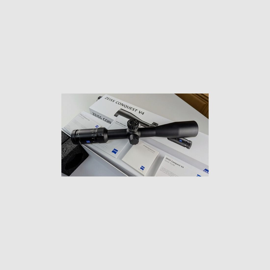 ZEISS Zielfernrohr Conquest V4 4-16x44 ASV-H neuwertig Abs. 60 mit Leuchtpunkt OVP mit Rechnung