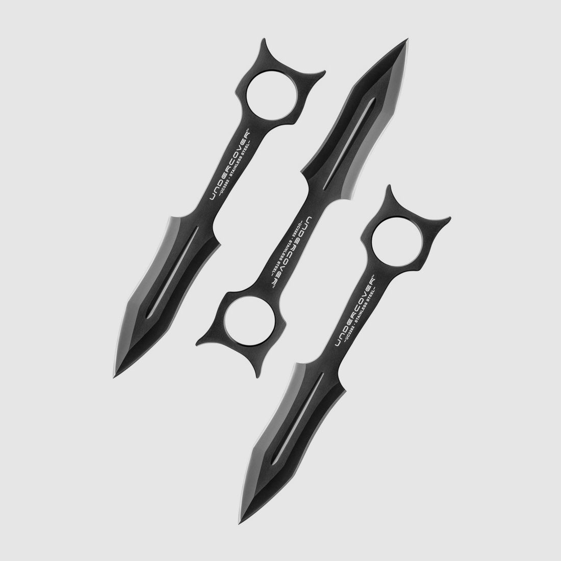 Zestaw 3 noży do rzucania Kunai Undercover