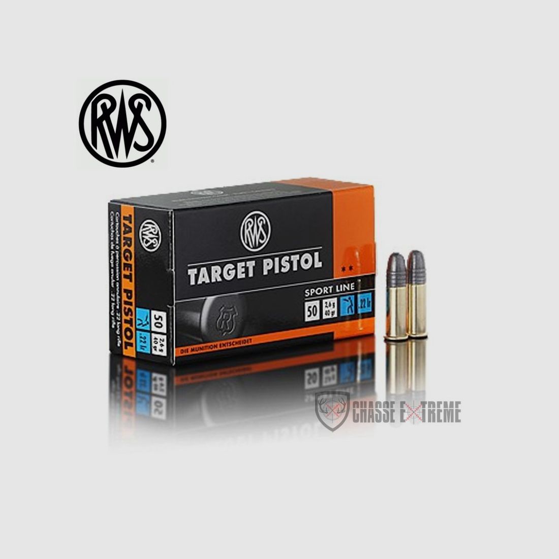 50 RWS Target Pistol munitie kal. 22 Lr