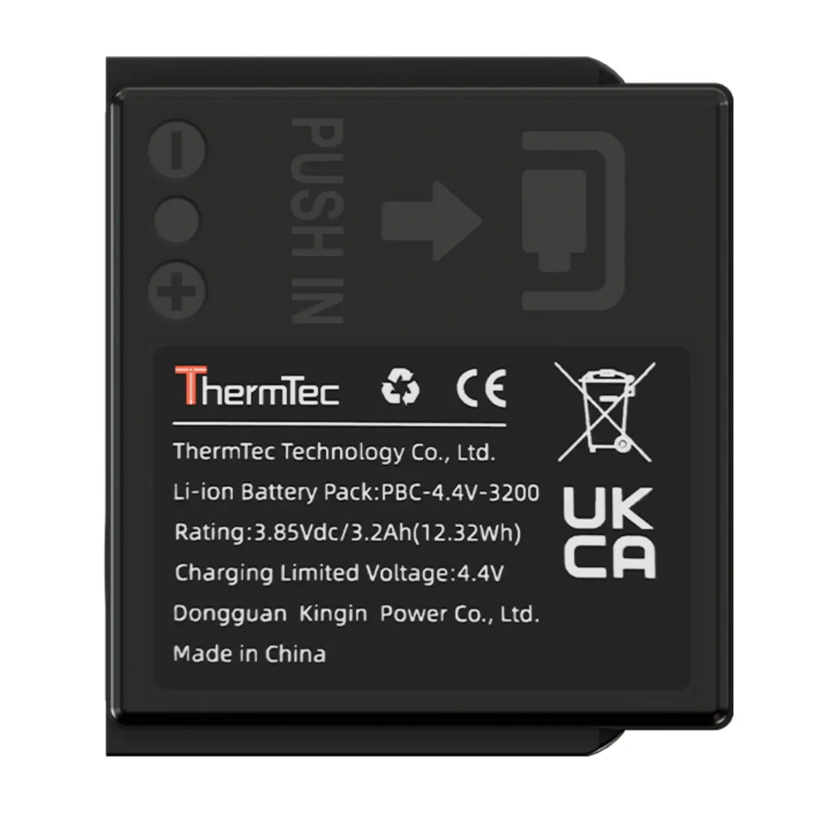 ThermTec Vervangende Accu voor Hunt-Pro Serie, afbeelding 3 van 3