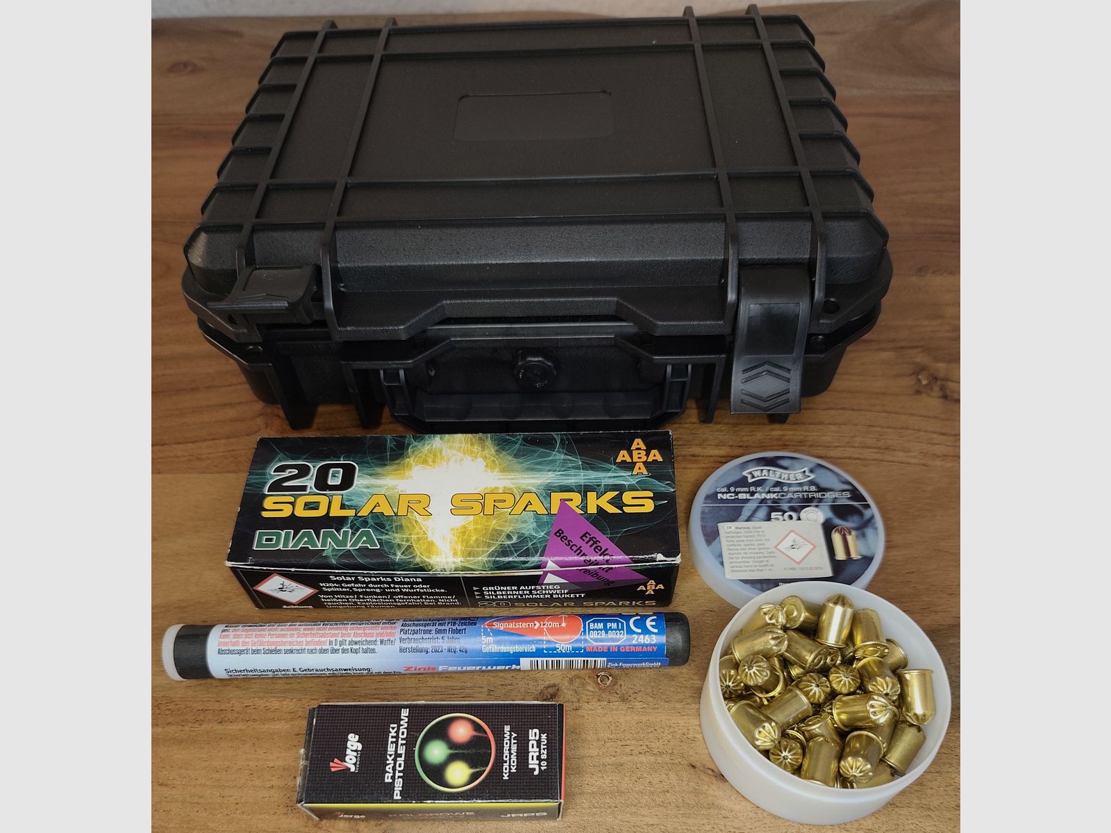 Incenso HW 94 PTB 467 Set di Capodanno 40x Effetti Pyro +50 Colpi di Munizione R.K