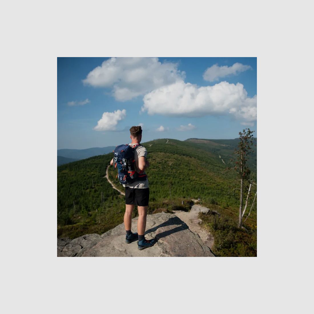 Mochila NC1993 Northlake 30L+10L en azul marino