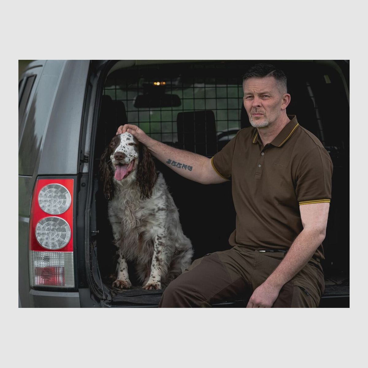 SHOOTERKING Huntflex Polo Braun