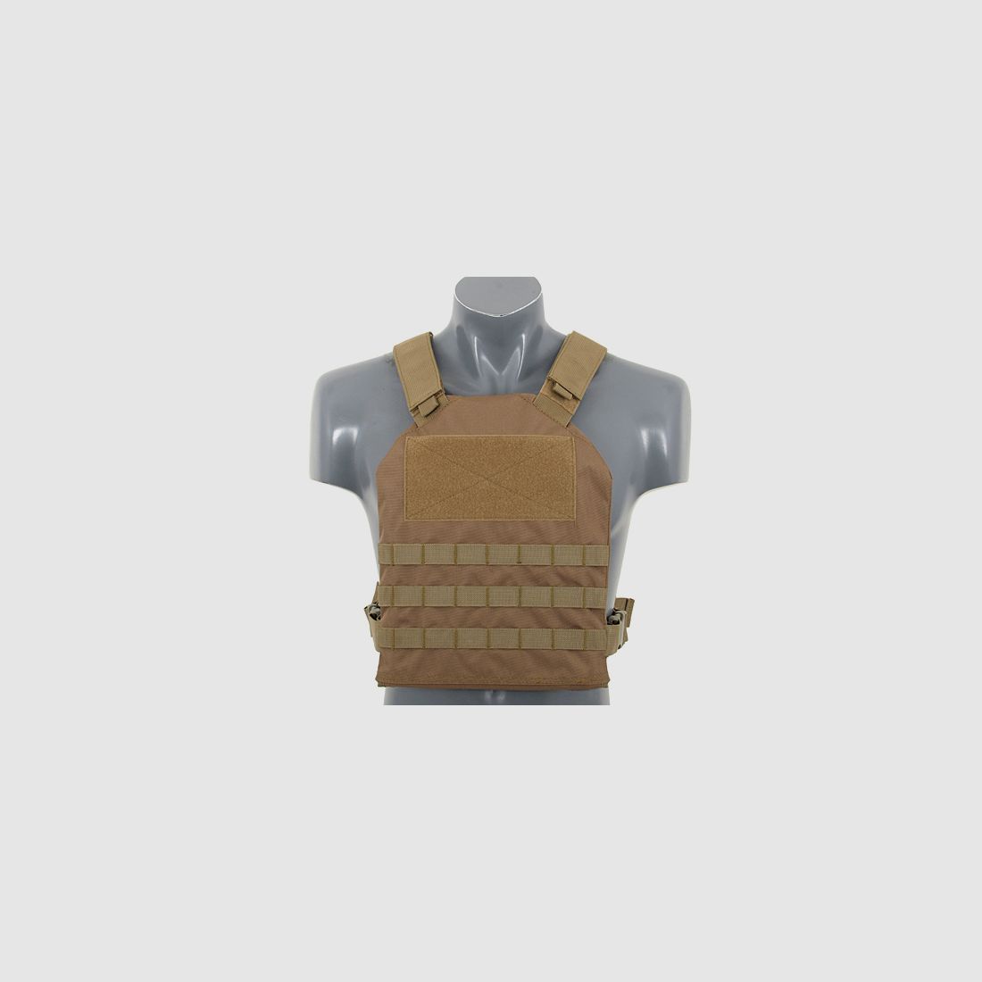 Simple Plate Carrier with Dummy Soft Armor Inserts - CT
