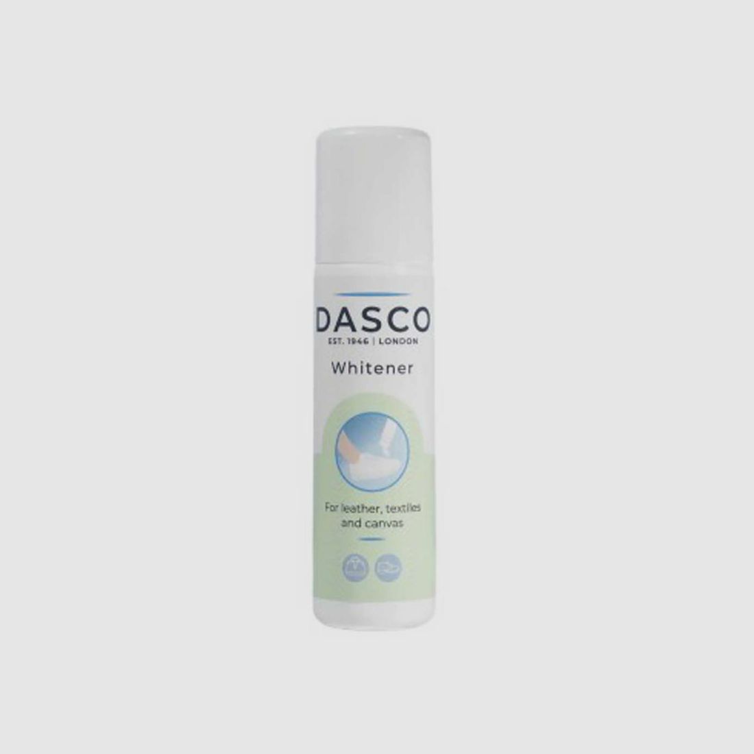 Pulitore per scarpe in pelle e tessuto - 75 ml - Lucente bianco