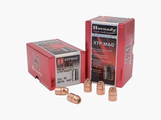 Hornady BULLETS .50/.500 350GR XTP MAG (500 S&W MAG) – 50 szt.
