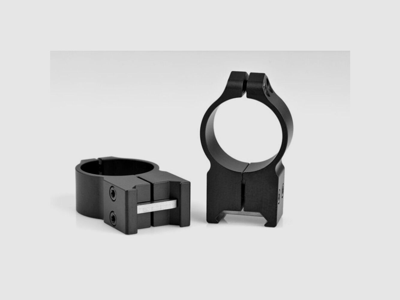 Warne Steel Rings - 30mm Weaver Extra High 16.5 mm (216M)