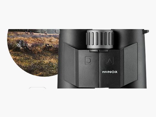 MINOX X-range 10x42 Fernglas mit Entfernungsmesser