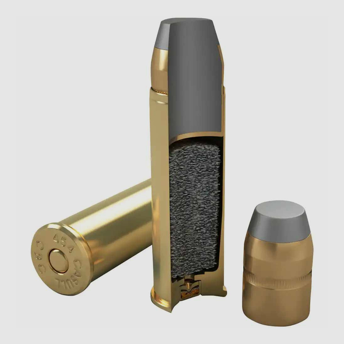 Magtech .454 Casull, SJSP 260grs. 20 Schuss