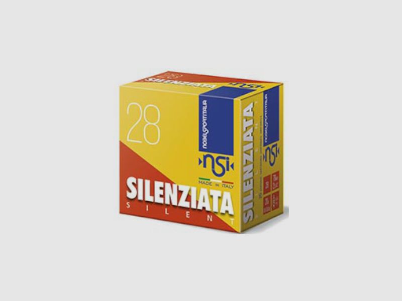 NOBEL SPORT ITALIA – Cartucce a pallini – NSI28 SILENT P.7,59