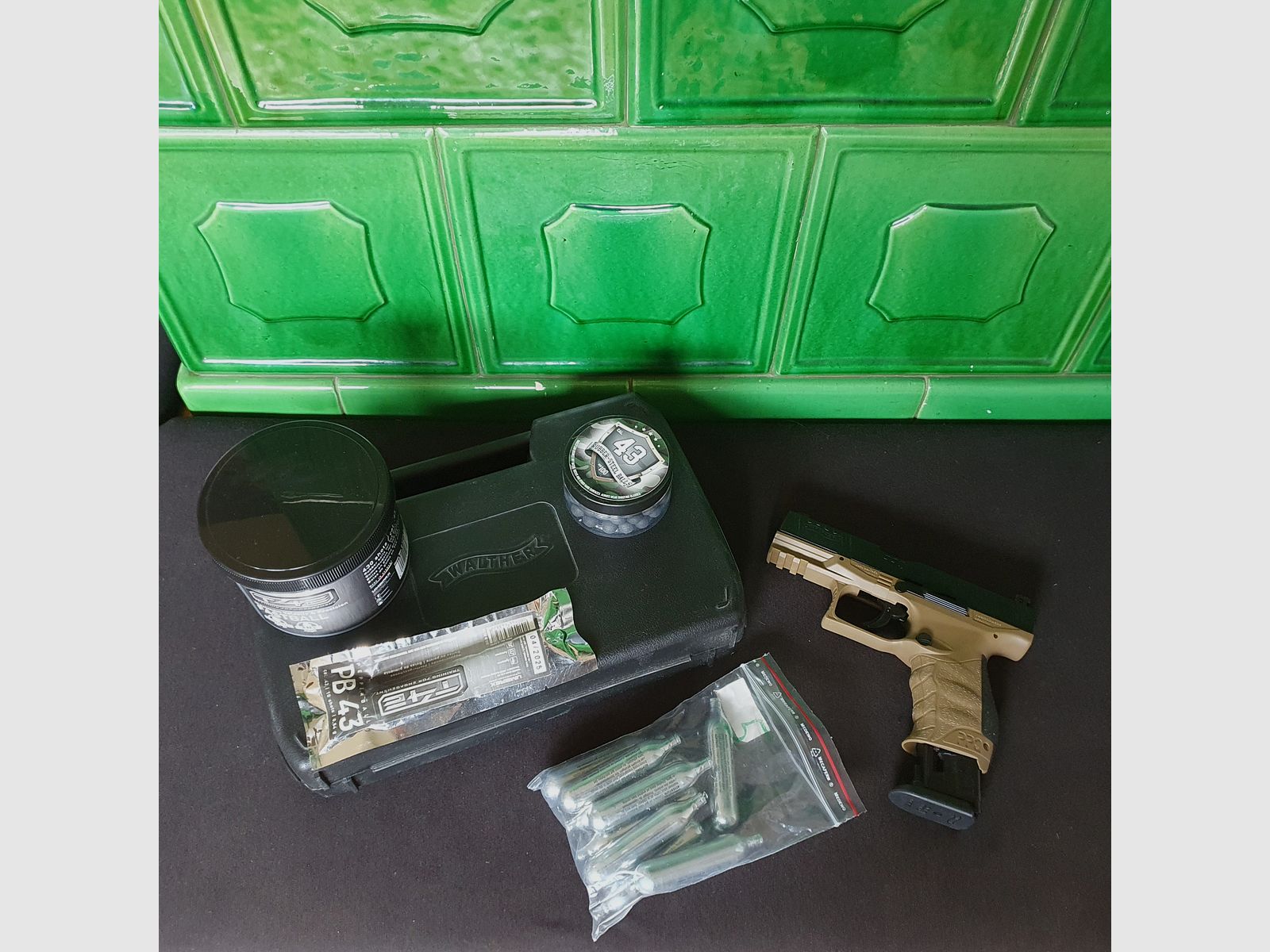 Umarex Walther PPK M2 CO2 braun