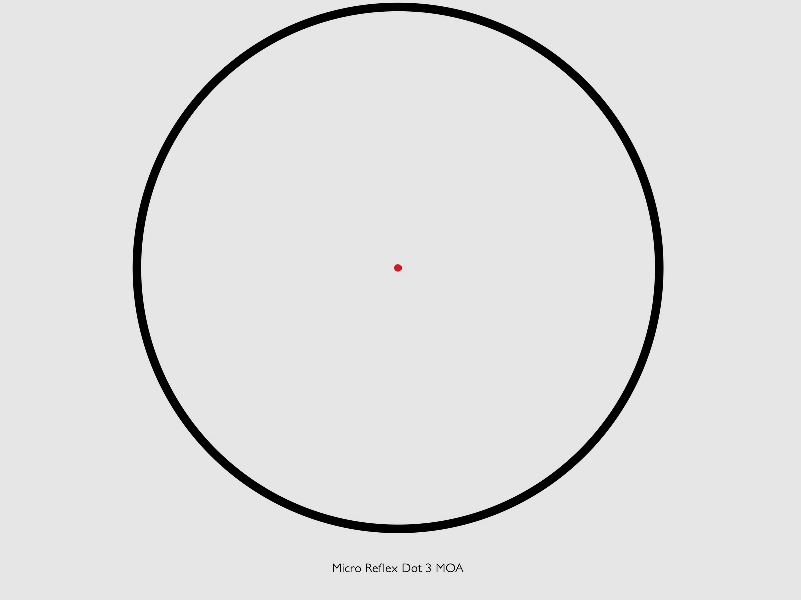 HAWKE Red Dot Sight 12103 Vantage 1x25 Weaver 3 MOA