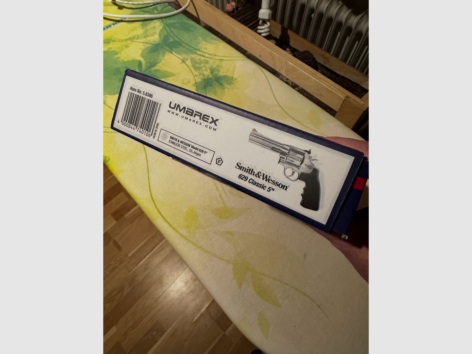 Smith & Wesson Mod. 629 Classic CO2 Revolver 5” Chrom 4,5mm VHB