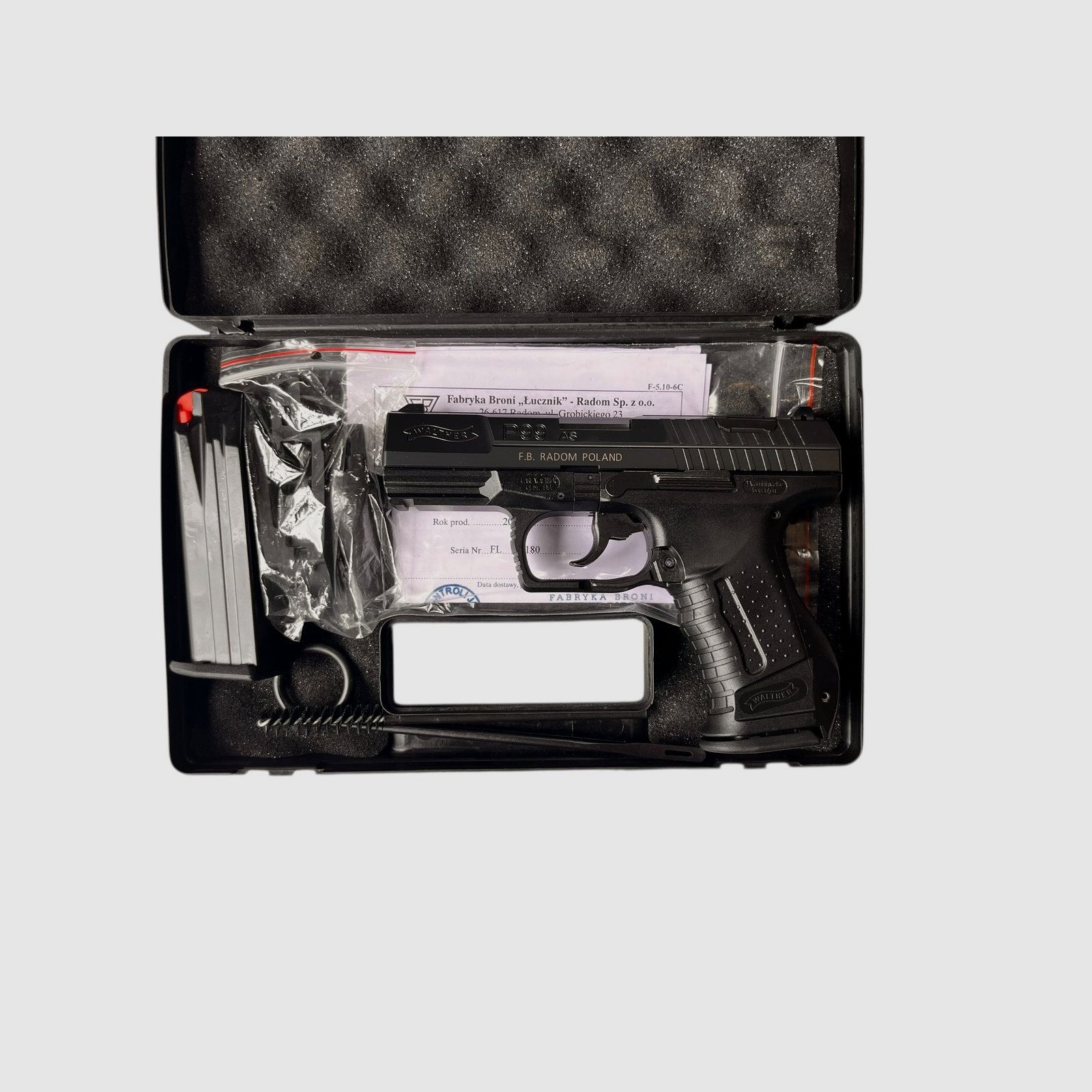 Walther P99 FB Radom Pistole 9 mm | Set zu verkaufen, Bild 2 von 8