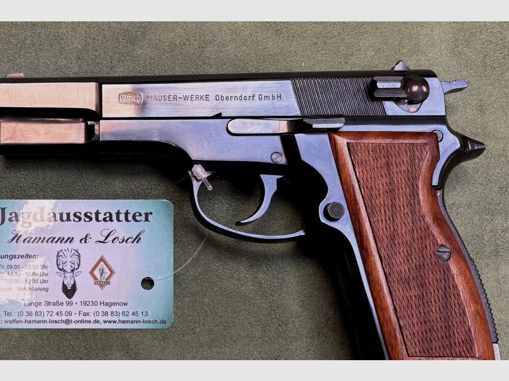 Mauser 90DA 9mmLuger