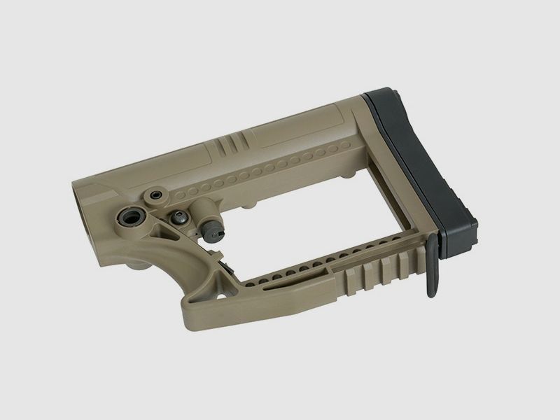 Schulterstütze für M 4 / AR 15 Modelle in Tan