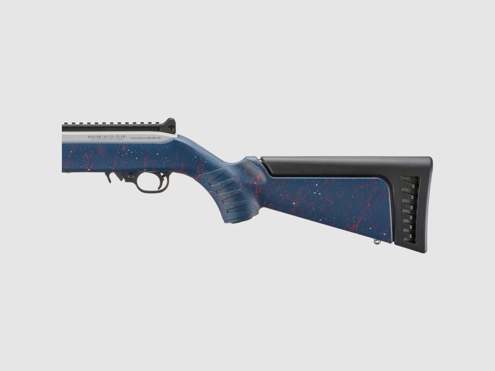 Ruger 10/22 acciaio inossidabile – calcio sintetico Liberty Blue – Edizione limitata per il 250º anniversario degli USA – 32039, immagine 4 di 4