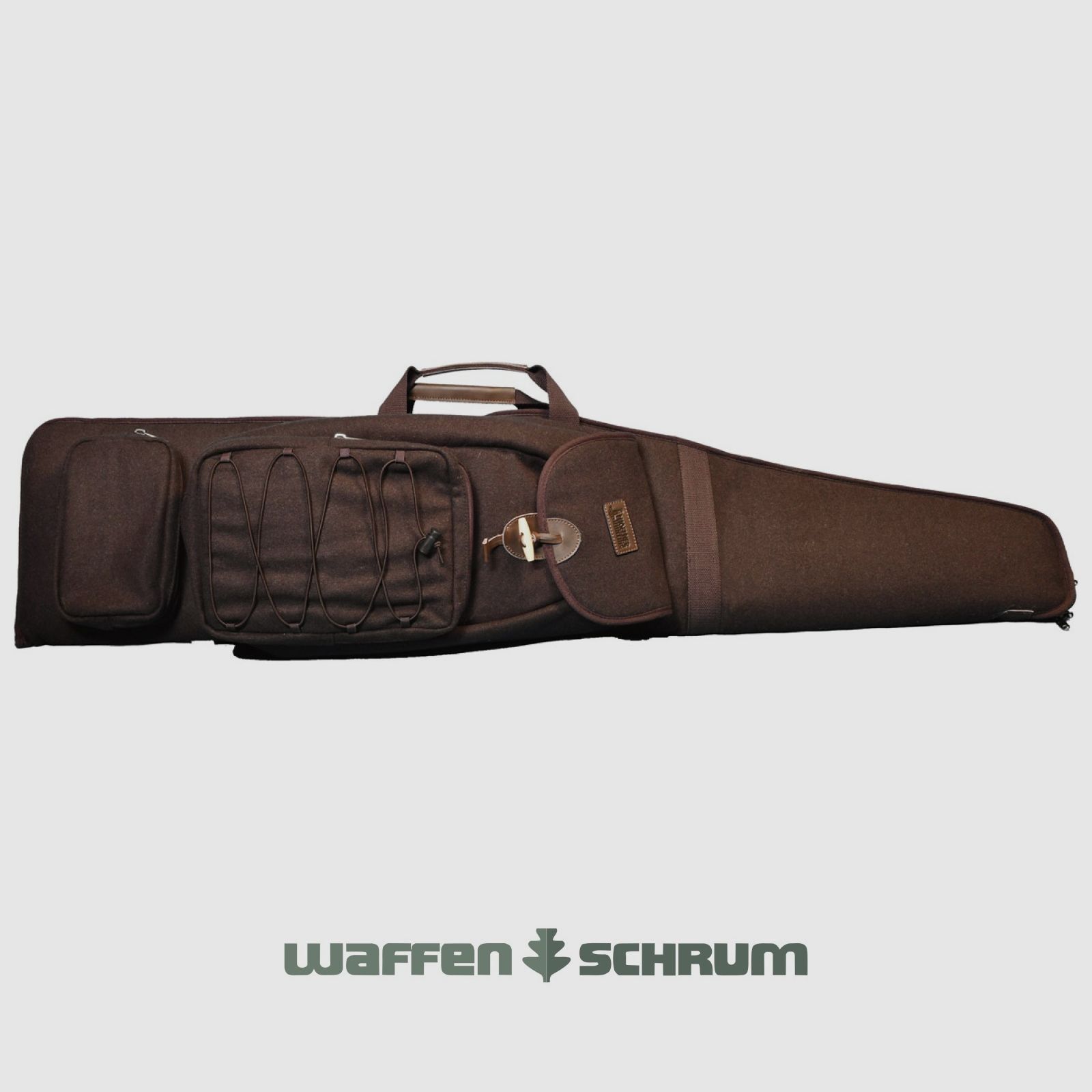 Mjoelner Hunting Rucksackfutteral Birk 130cm - Braun Mit Rucksacktrageriemen