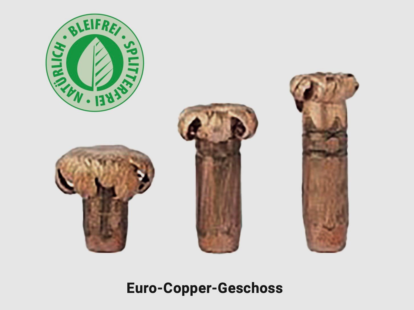 Federal Premium EuroCopper Big Game .30-06 Spring 165gr. Munición de rifle sin plomo