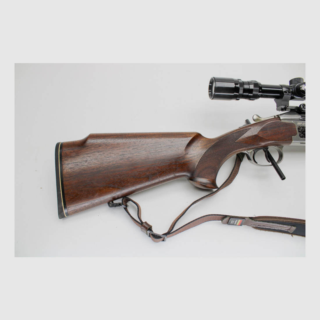 BBF BDB Over and Under Combination Rifle Tikka 512S Cal. 12/70 + .222Rem + .222Rem;12/70