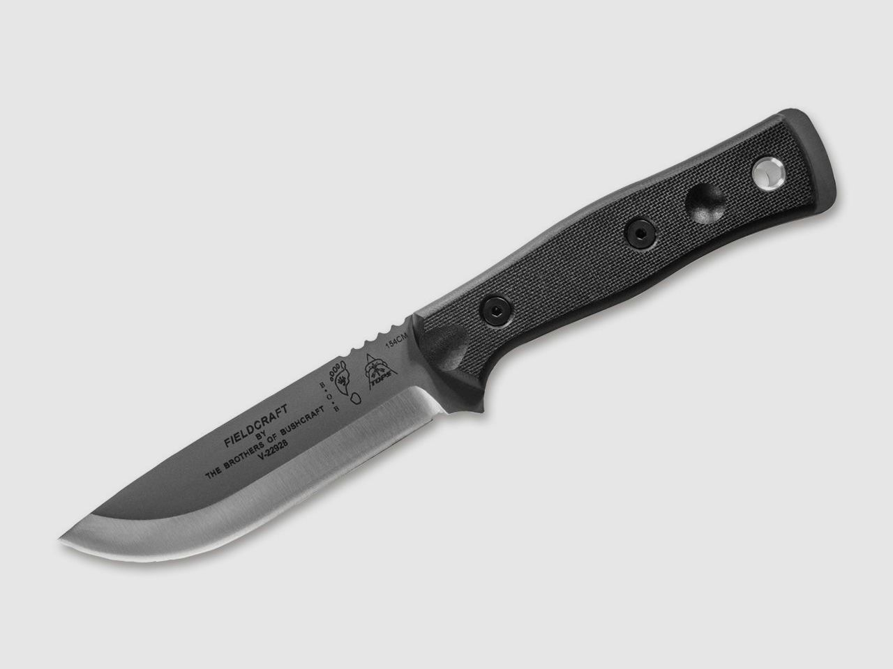 Messer B.O.B. Fieldcraft Black G10