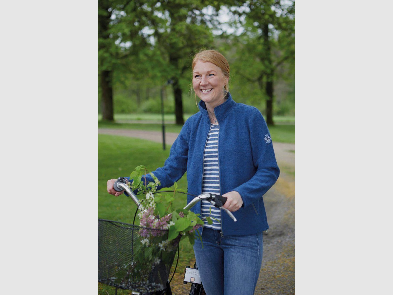 IVANHOE Bella Ful Zip Ciemny Fioletowy