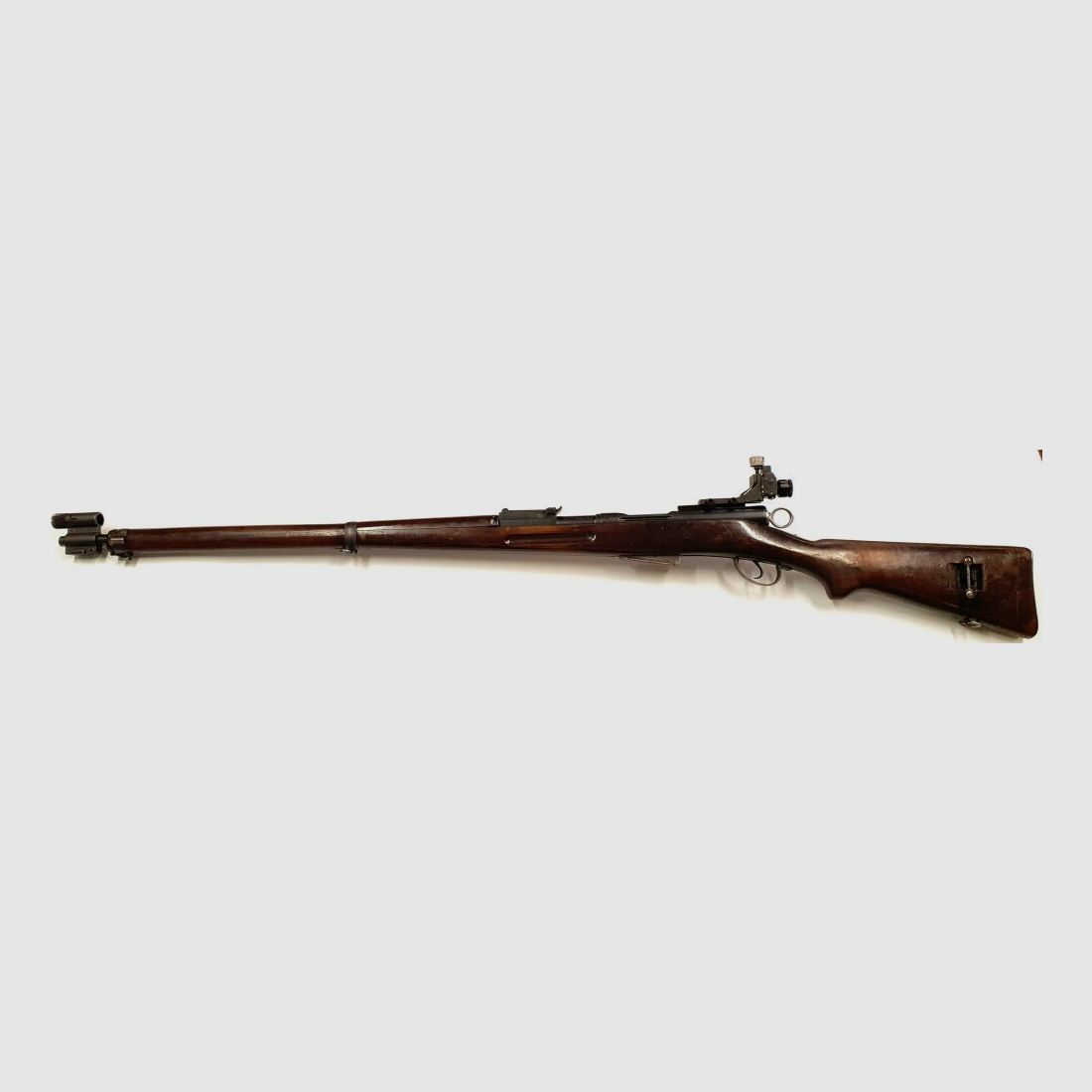 Fabryka broni w Bernie Szwajcarska karabinek G1911 z diopterem i muszką