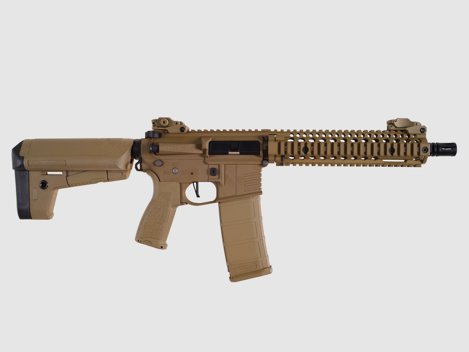 AR15 MK18 ALPHA Full Metal (Tan) max. 0,5J - Delta Armory
