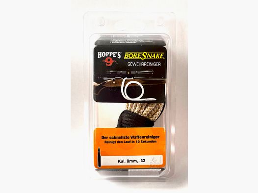 Hoppe`s BoreSnake Reinigungsschnur Waffenreiniger Kaliber .32 8mm