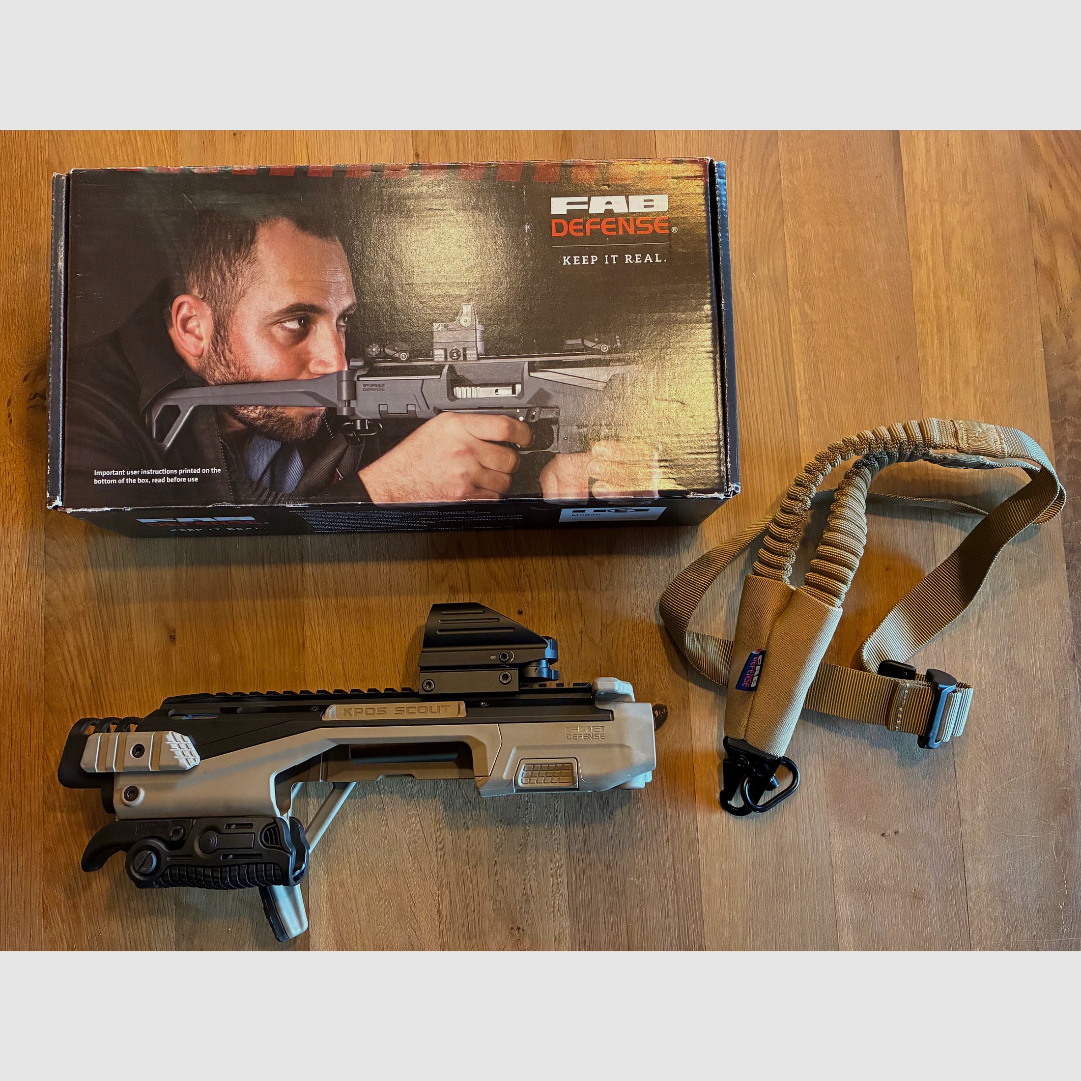 FAB Defense Kpos Scout für Glock