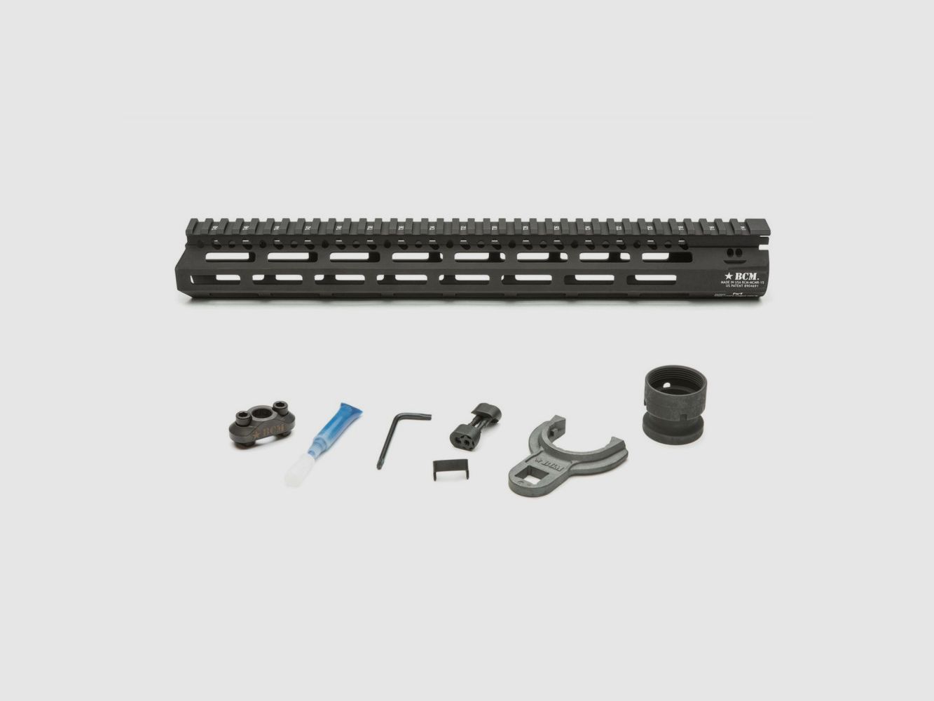 BCMGUNFIGHTER MCMR Rota in Alluminio - 5.56, 15-pollici-Nero (slot M-LOK®)