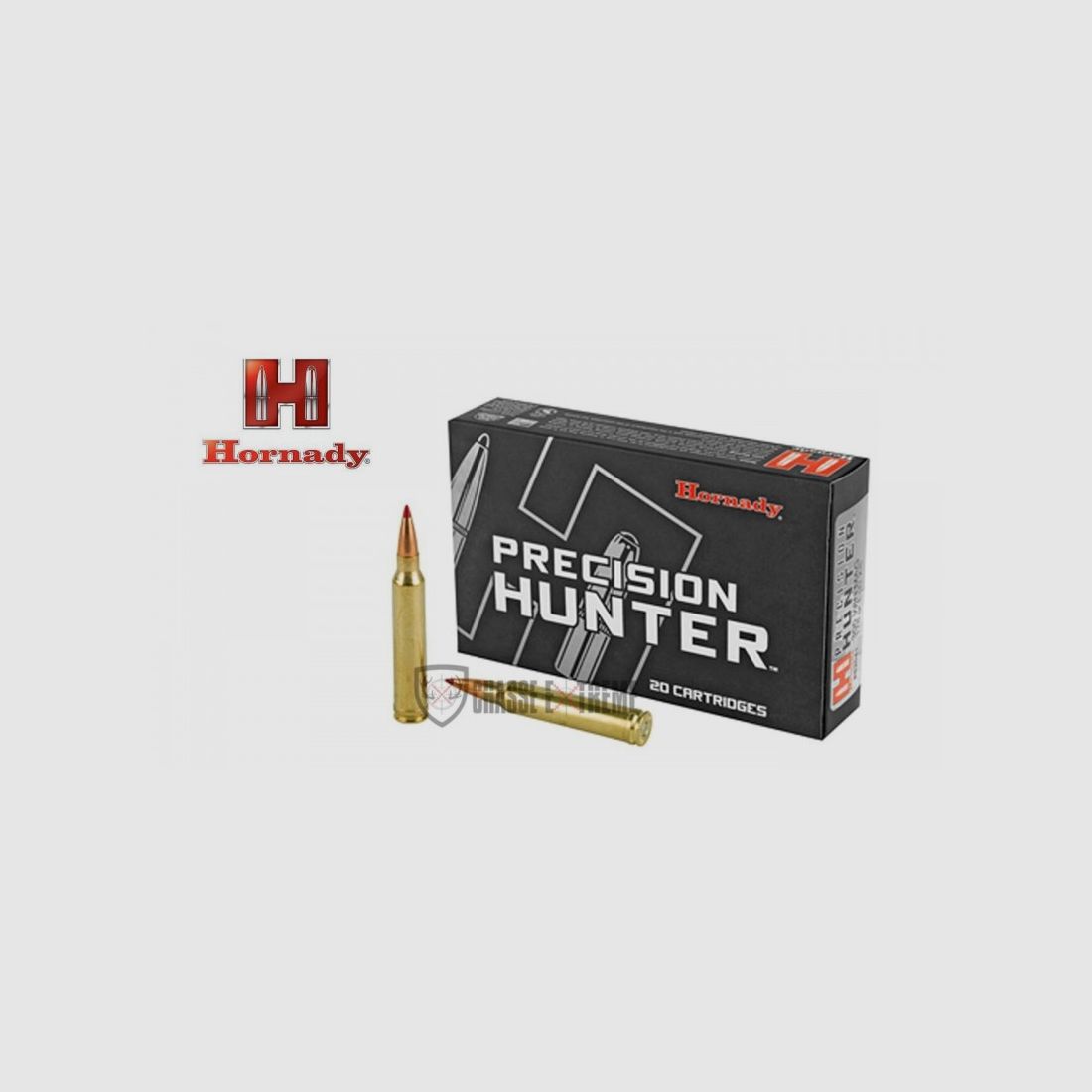 20 Munitions HORNADY Precision Hunter Cal 300 Win Mag 178Gr Eld-X