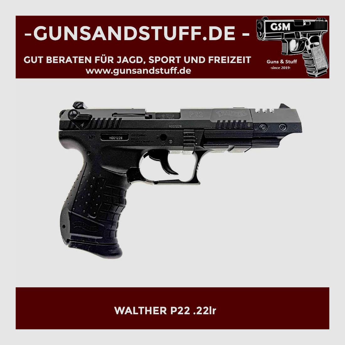 WALTHER P22 .22lr
