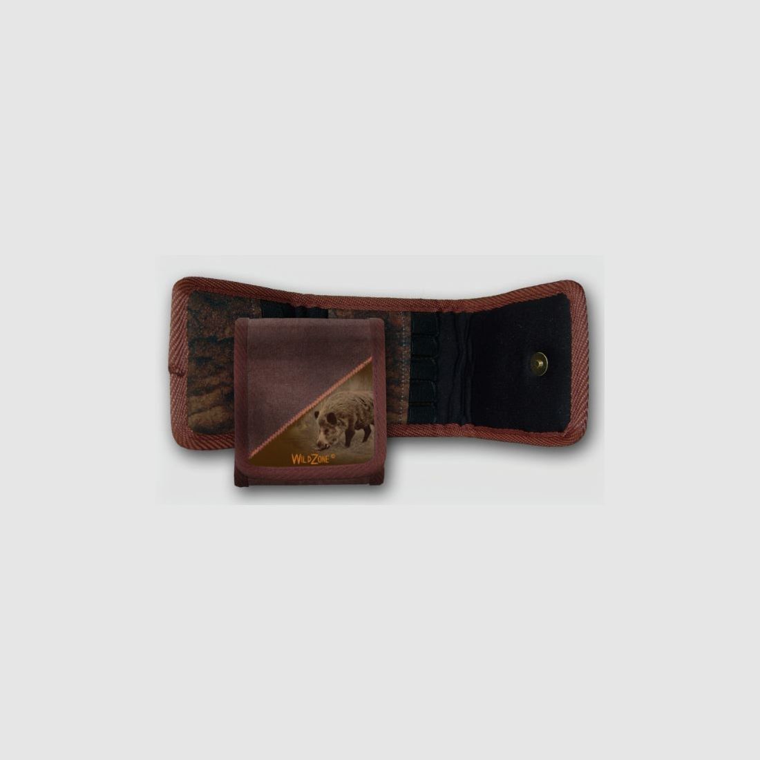 Riemholster voor geweer 10 cellen met zwijnprint art.M321-1647 WILD ZONE, afbeelding 2 van 2