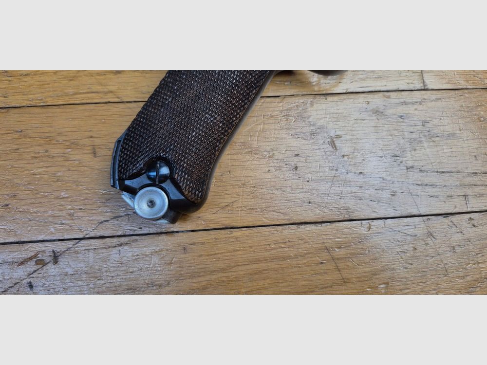 Zeer mooie Luger P08 – Fabricage "S/42" door Mauser – Zeer zeldzaam exemplaar in "G" voor 1935 – Frame type 1908-1918 nog niet versterkt na 1936 – Een van de 54.070 geproduceerde in 1935 – Zeldzaam wapen – TBE+, afbeelding 23 van 30
