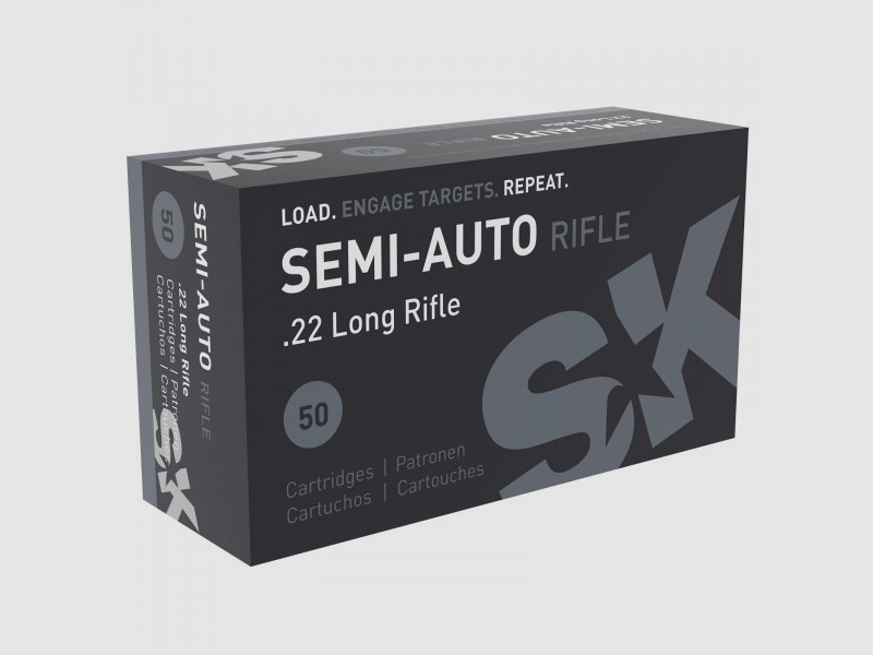 SK SEMI AUTO - .22LR - 2,59 G / 40 GRS. - 50 STK.