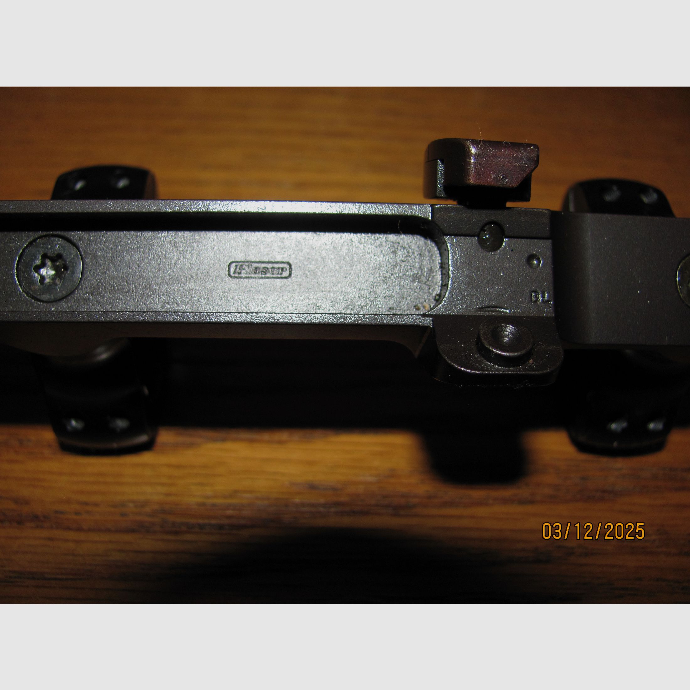 Original Blaser saddle mount 30mm rings / 15mm suitable for Blaser R93 - R8 - K95 etc.