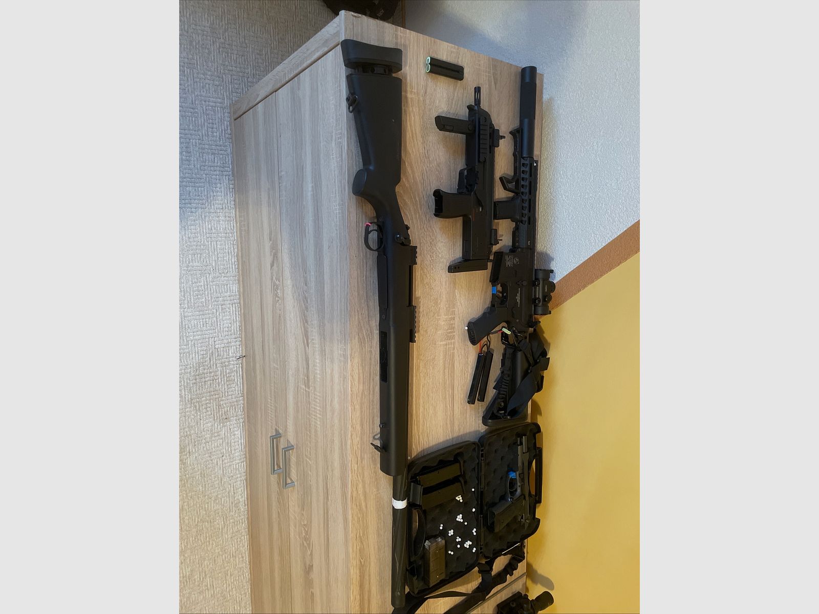 Volledige airsoftverzameling te koop