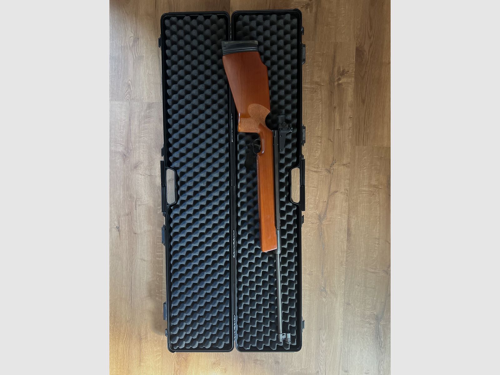 HAENEL MODELL 312 - 4,5MM - MIT DIOPTER und Gewehrkoffer, Bild 2 von 3
