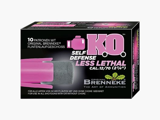 12/70 KO Self Defense 9,1g/140grs.